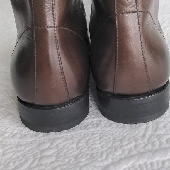 Prada Men's Brown Lace-up Boots